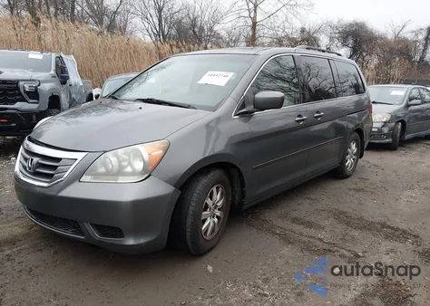 2008 Honda Odyssey Ex-L z USA, uszkodzony, nr VIN 5FNRL38768B111361